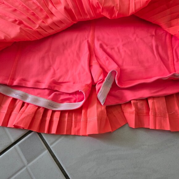 Lululemon Pleat to Street Skirt Grapefruit 6 - Picture 3 of 5